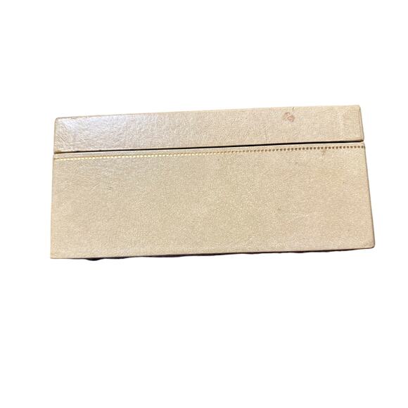 Vintage Mid-Century Starburst Jewelry Chest with Key - Picture 6 of 10